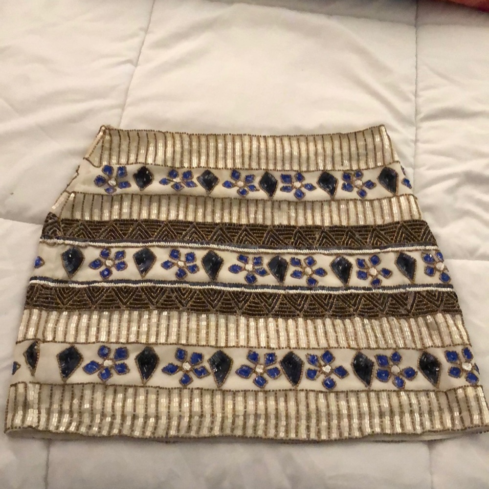 Yumi Kim Beaded mini skirt